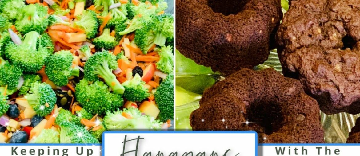 Vlog: Broccoli Salad & Protein Bundt Cake Recipes! | Let's Catch Up...