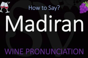 How to Pronounce Madiran? (CORRECTLY) French Wine Pronunciation (Tannat Red Blend)
