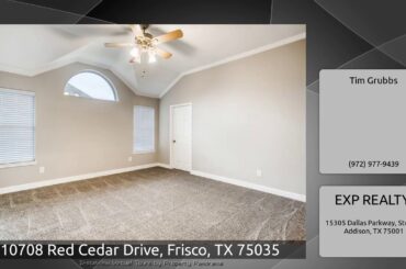 10708 Red Cedar Drive, Frisco, TX 75035