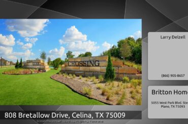 808 Bretallow Drive, Celina, TX 75009