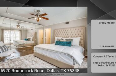 6920 Roundrock Road, Dallas, TX 75248