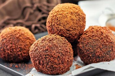 Chocolate Truffle Balls - Just 2 Ingredients Chocolate Balls | Recipes in French