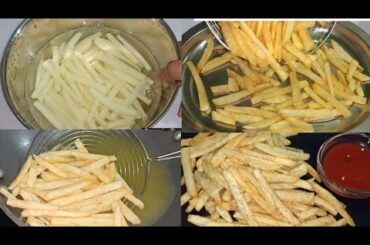 Crispy French Fries बनाने का आसान तरीका बिल्कुल मेकडोनल्ड स्टाइल| French Fries Easy recipe