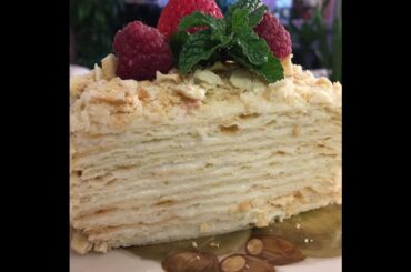 RUSSIAN NAPOLEON CAKE BEST RECIPE EVER! ALL SECRETS REVEALED! THE KING OF ALL CAKES! YOU MUST TRY!