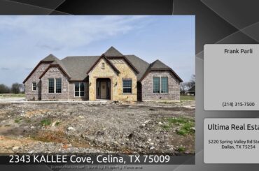 2343 KALLEE Cove, Celina, TX 75009