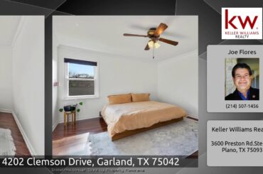4202 Clemson Drive, Garland, TX 75042