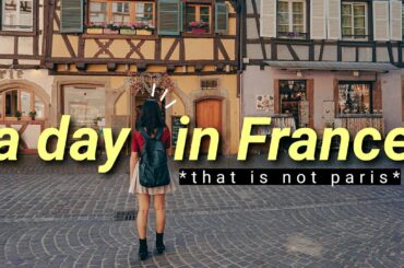 A Day in Colmar France | Fairytale town of Alsace Region, Statue of Liberty & a new buddy!