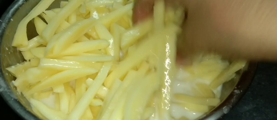 ઇન્સ્ટન્ટ french fries બનાવવાની રીત/instant  crispy  French fries  recipe