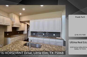 1216 HORSEMINT Drive, Little Elm, TX 75068