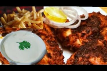ഗ്രിൽ ചിക്കൻ ( Alfam ) / French fries / Mayonnaise recipe😋