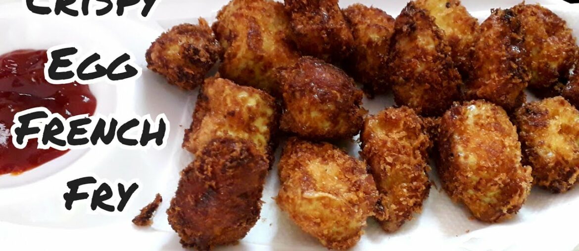 Crispy Egg French Fry Recipe / Tasty & crunchy Egg Fry