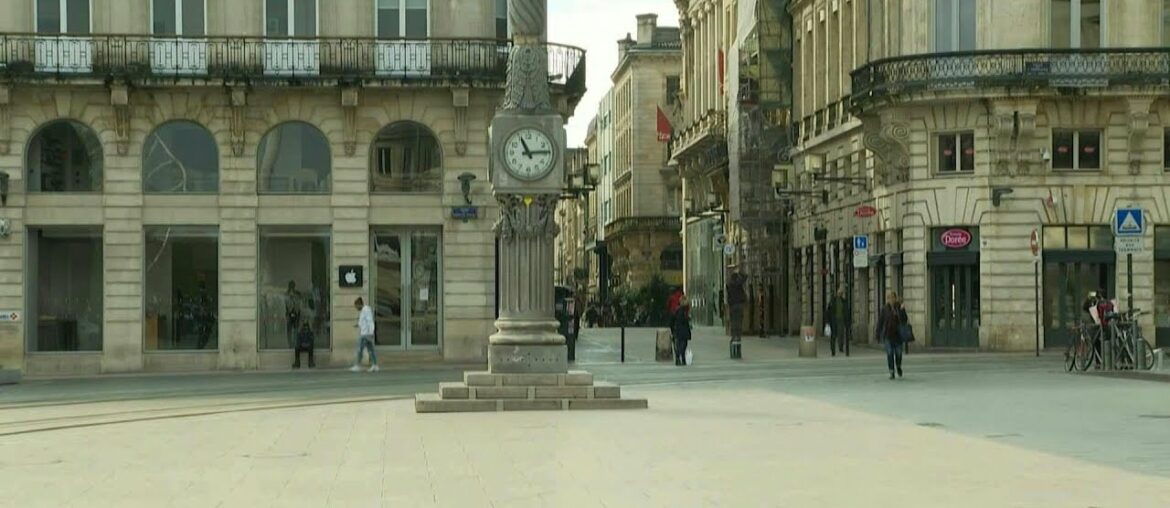 Coronavirus: streets of Bordeaux empty as French restrictions come into effect | AFP