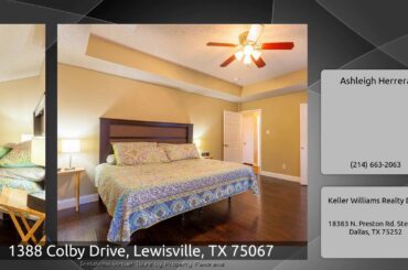 1388 Colby Drive, Lewisville, TX 75067