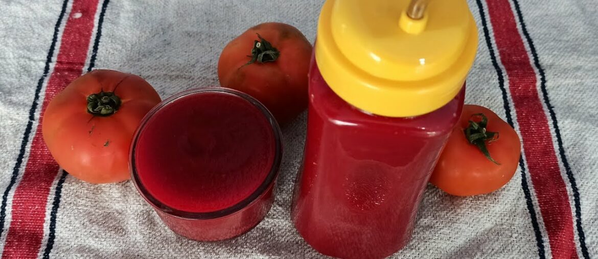 🍅Tomato Ketchup Recipe. Homemade Tomato Sauce. टमाटर कैचप रेसिपी.कैचप रेसिपी.टमाटर🍅🍅कैचप.