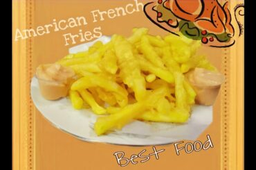 American French Fries Recipe ||এমেরিকান ফ্রেন্স ফ্রাই