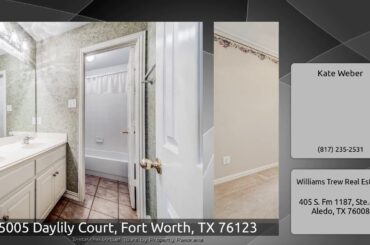 5005 Daylily Court, Fort Worth, TX 76123