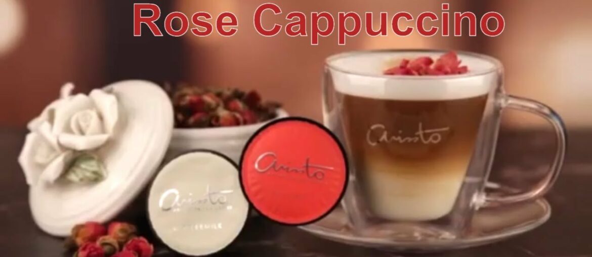 Arissto Coffee Recipe | Rose Cappuccino Arissto Coffee Recipe | Rose Cappuccino
