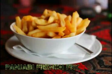 "Panjabi french fry easy and testy Panjabi recipe bysehar khurram"