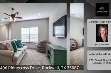 3406 Ridgecross Drive, Rockwall, TX 75087