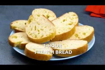 One Hour French Bread Recipe!