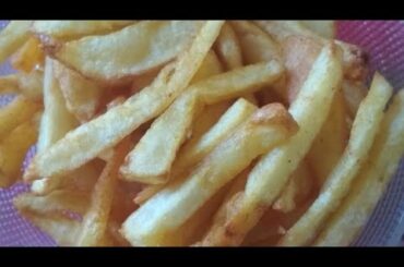 How to Make Crispy French Fries Recipe | Homemade French Fries Recipe