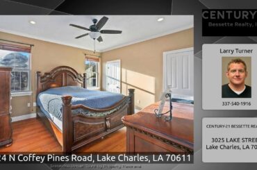1924 N Coffey Pines Road, Lake Charles, LA 70611