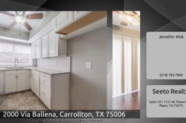 2000 Via Ballena, Carrollton, TX 75006