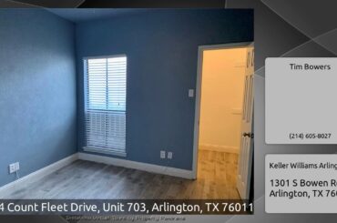 2104 Count Fleet Drive, Unit 703, Arlington, TX 76011