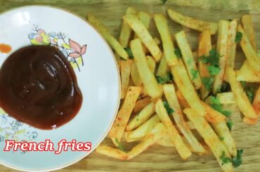 French Fries Recipe - Home made perfect, crispy potato fries recipe