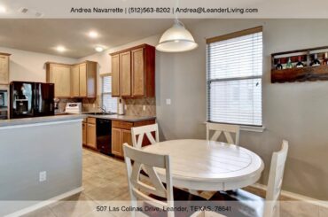 507 Las Colinas Drive, Leander, TX 78641