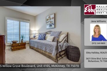 3075 Willow Grove Boulevard, Unit 4105, McKinney, TX 75070