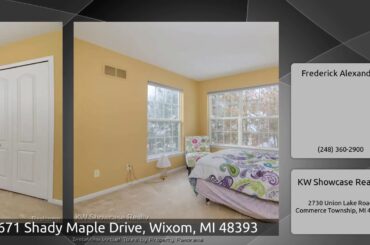 671 Shady Maple Drive, Wixom, MI 48393