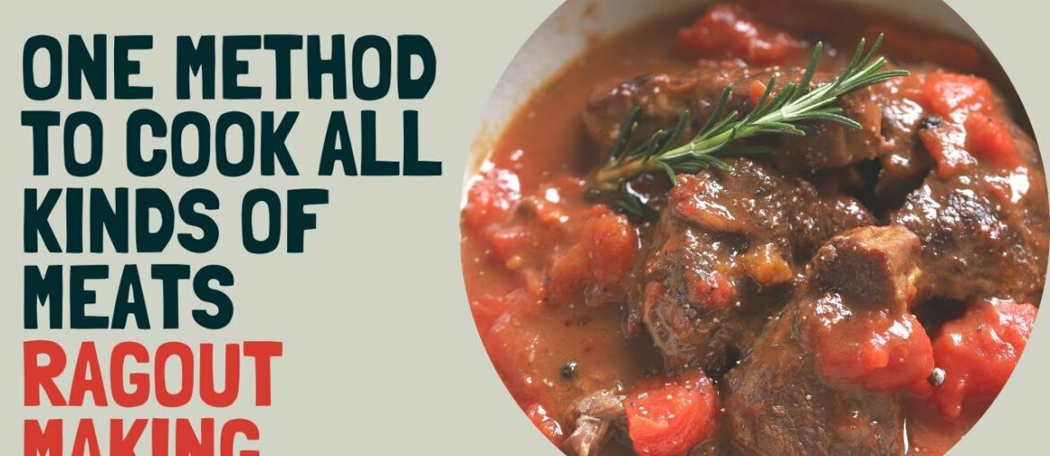 French style slow cooked beef (an easy method to create all kinds of ragouts)