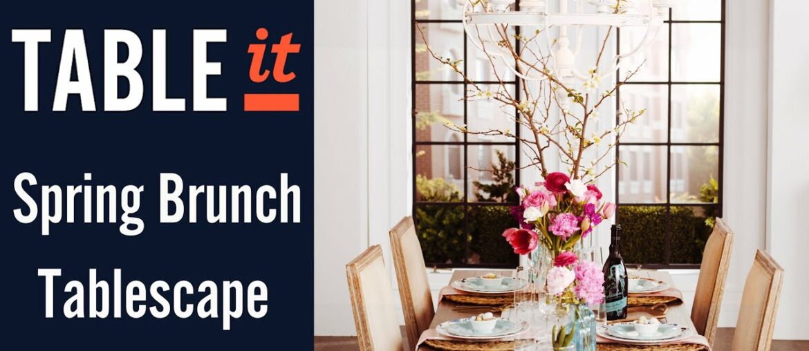 Spring Brunch Tablescape | Table It