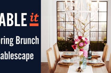 Spring Brunch Tablescape | Table It