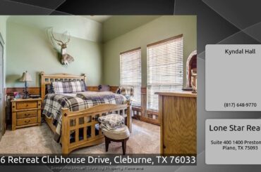 6136 Retreat Clubhouse Drive, Cleburne, TX 76033