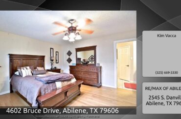 4602 Bruce Drive, Abilene, TX 79606