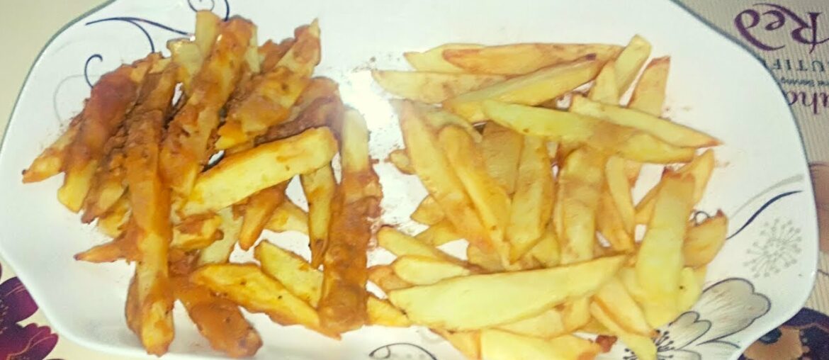 Potato Crispy French Fries Recipe Homemade || Parveen Ka Kitchen