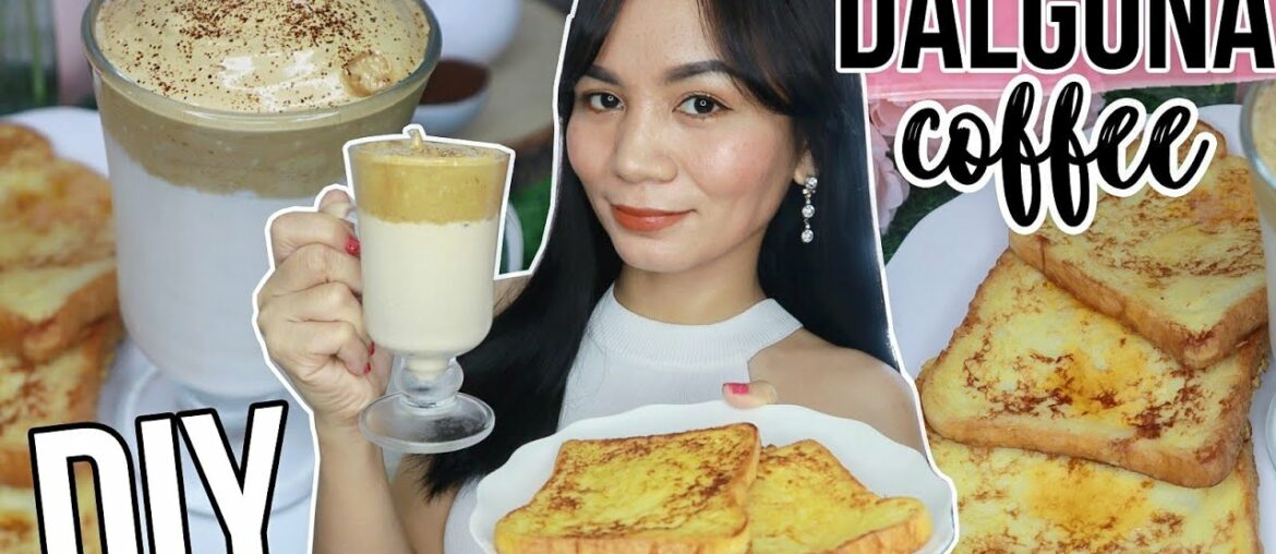HOW TO MAKE DALGONA COFFEE + FRENCH TOAST Recipe | RealAsianBeauty