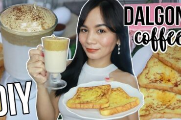 HOW TO MAKE DALGONA COFFEE + FRENCH TOAST Recipe | RealAsianBeauty