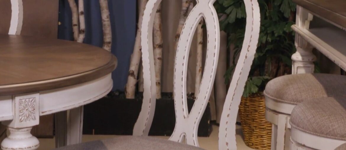 Realyn White Dining Upholstered Sidechair Set of 2 from Signature Design by Ashley Realyn White Dining Upholstered Sidechair Set of 2 from Signature Design by Ashley