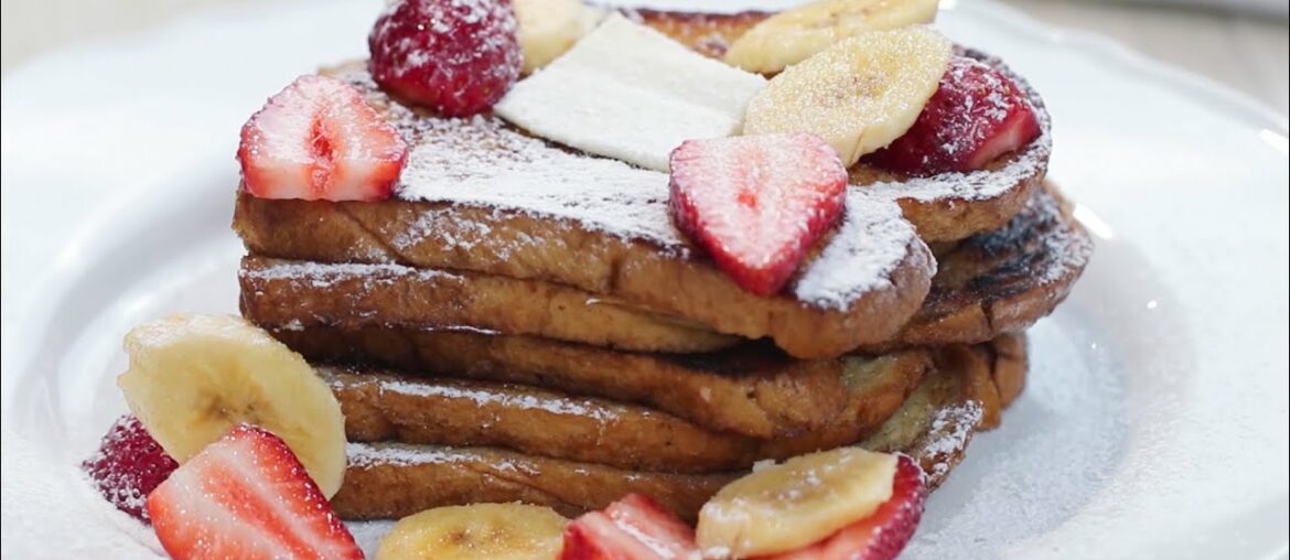 FRENCH TOAST RECIPE 3 WAYS (Easy Quarantine Recipes)