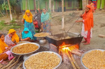 Hidden Recipe Of Potato - 120 KG Potato Rare & Tasty Food Making By Women For 300+ Village People