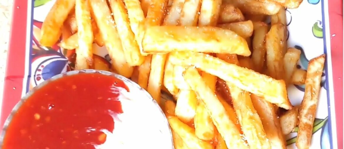 How to Make Crispy French Fries Recipe | Perfect French Fries Recipe Homemade | we can cook