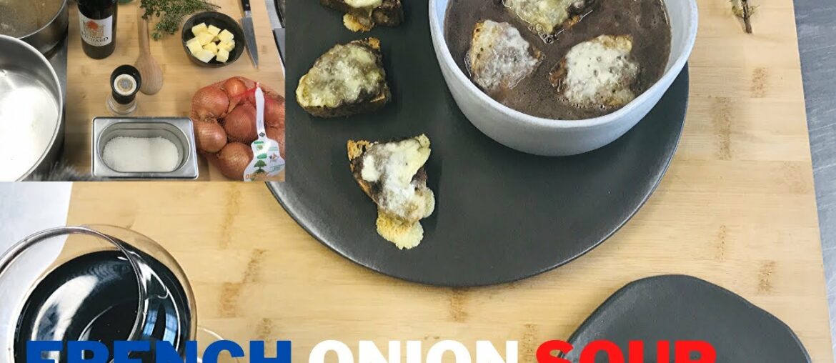 french onion soup made in France