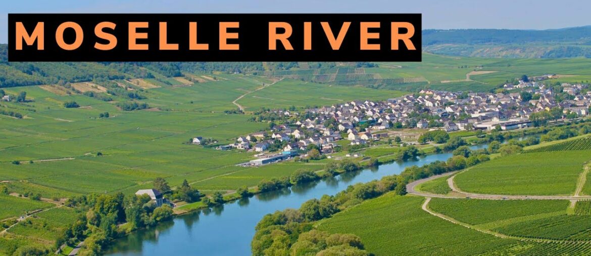 German riesling wine route - from Vosges to Koblenz