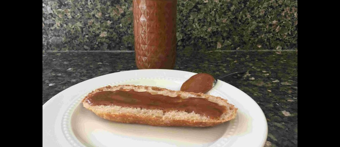 Recipe of caramel spread (french and english)