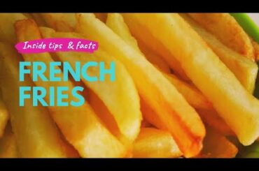 How to make French Fries at home | Crispy French fries recipe | Homemade Crispy French fries Recipe