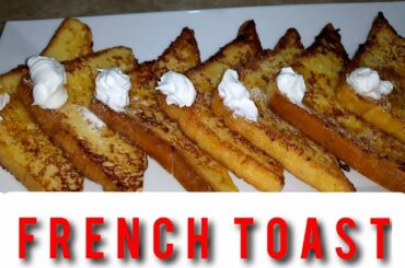How to Make French Toast Bread , Quick and Easy Breakfast Recipe