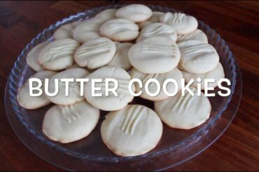 BUTTER COOKIES - Old French Recipe to make with KIDS